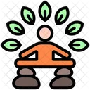 Yoga Exercise Meditate Icon