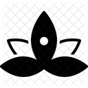 Yoga Flower Concentration Icon
