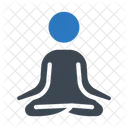 Yoga Fitness Healthcare Icon