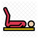 Yoga Exercise Fitness Icon
