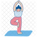 Yoga Yoga Instructor Yoga Pose Icon