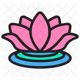 Yoga Lotus  Icon