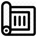Yoga Mat Cushion Stretch Icon