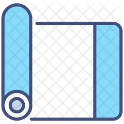 Yoga mat  Icon