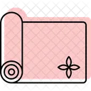 Yoga Mat Wellness Icon