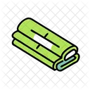 Yoga Mat Fitness Workout Icon