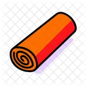 Yoga Mat Fitness Workout Icon