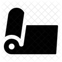 Yoga Mat Fitness Gym Icon