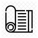 Yoga Mat Fitness Health Icon