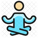 Yoga Meditate  Icon