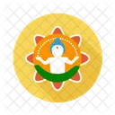 Yoga-Meister  Symbol