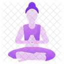 Yoga Pose  Icon