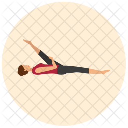Yoga pose Icon