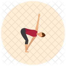 Yoga pose Icon