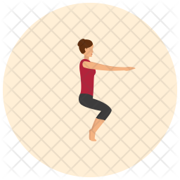 Yoga pose Icon