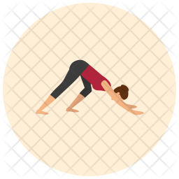 Yoga pose Icon