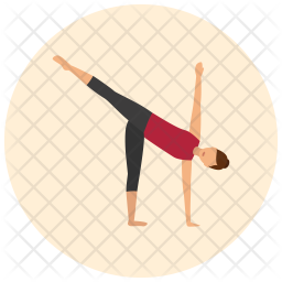 Yoga pose Icon