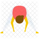 Yoga Pose Bending Icon