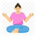 Yoga pose  Icon