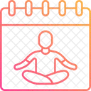 Yoga Schedule Icon