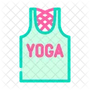 Yoga Top Clothing Icon