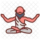 Yogi Baba Guru Yogi Master Icon
