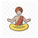 Yogi Yoga Spirituality Icon