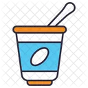 Yogurt Food Indian Icon