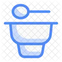 Yogurt Food Indian Icon
