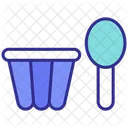 Yogurt Food Indian Icon