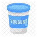 Yogurt Dairy Product Cream Icon