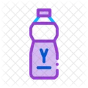 Bottle Drinking Yogurt Icon