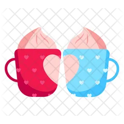 Yogurt Couple  Icon