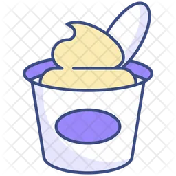 Yogurt parfait  Icon