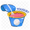 Diet Milk Yogurt Icon