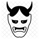 Yokai Mask Japanese Mask Face Mask Icon