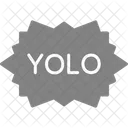 Yolo You Only Live Once Communications Icon