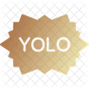 Yolo You Only Live Once Communications Icon