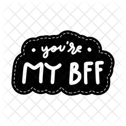 You are my bff  Icon