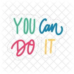 You can do it Icon - Download in Sticker Style