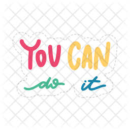 You can do it Icon - Download in Sticker Style