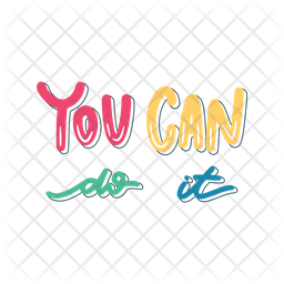 You can do it Icon - Download in Sticker Style