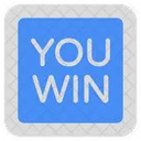 You Win Game Win Win Label アイコン
