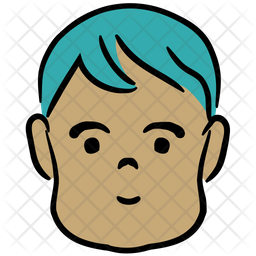 Young Boy Icon Of Colored Outline Style Available In Svg Png Eps Ai Icon Fonts