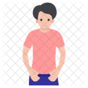 Young Boy Stylish Child Masculine Icon