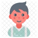 Young Brother Brother Little Boy Icon