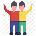 Young Boys Besties Fellowship Icon