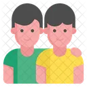 Young Boys Besties Fellowship Icon