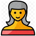 Young Girl  Icon