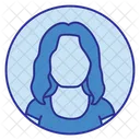 Young Girl  Icon